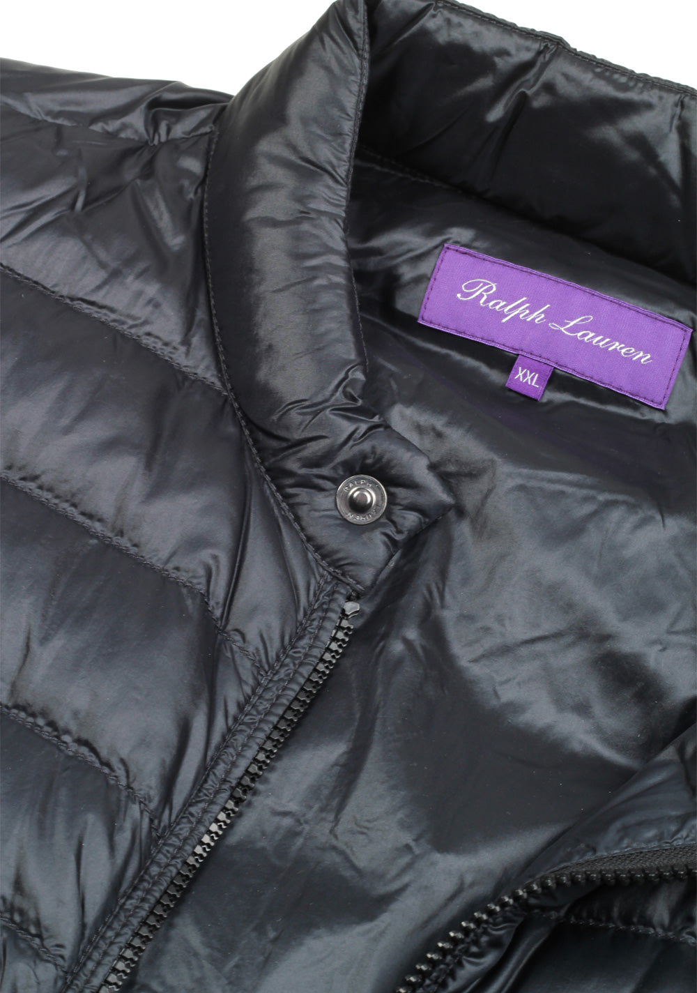 Ralph Lauren Purple Label Black Gilet Vest Size XXL / 58 / 48 U.S.