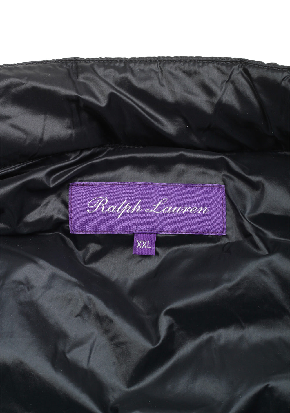 Ralph Lauren Purple Label Black Gilet Vest Size XXL / 58 / 48 U.S.