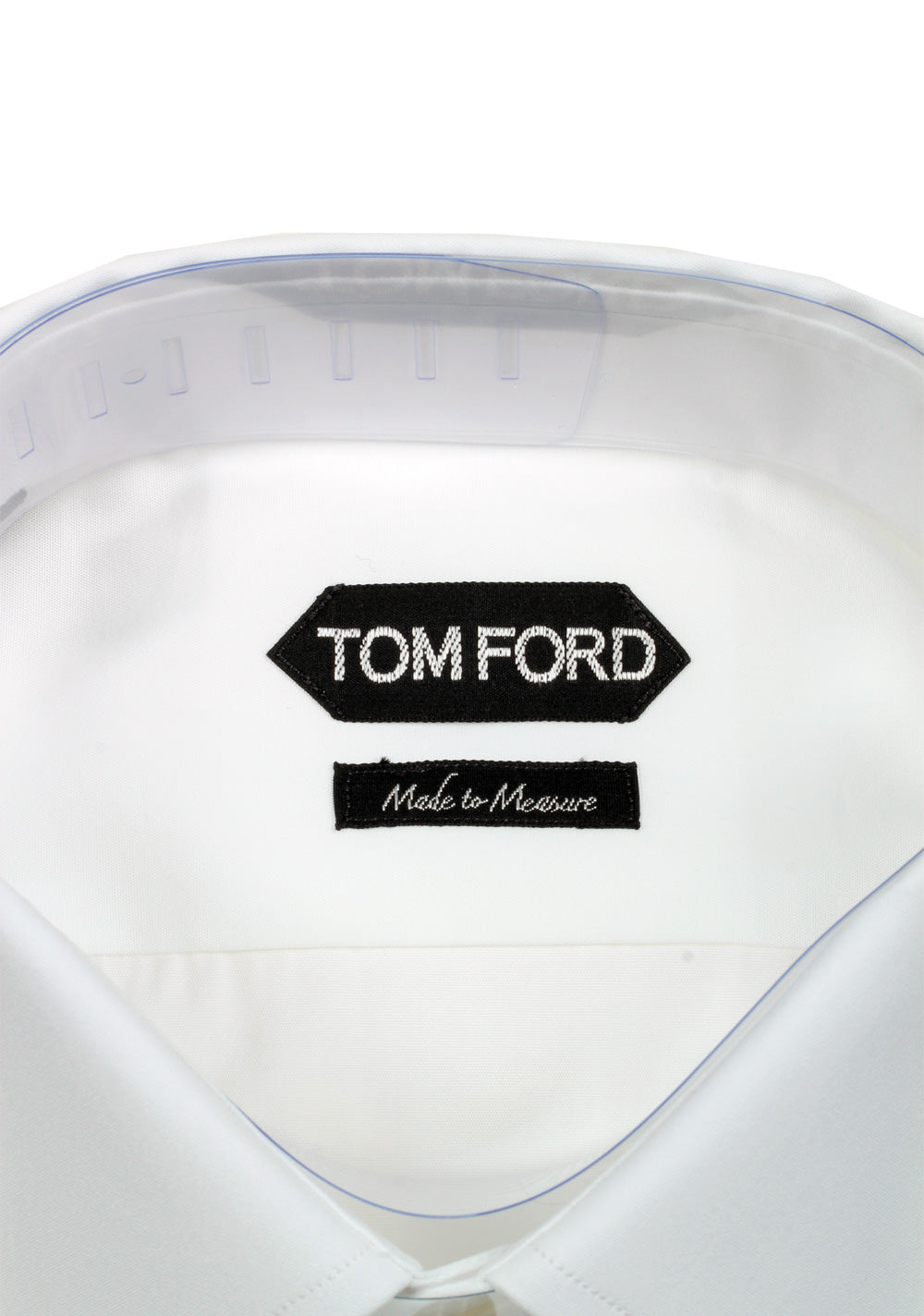 TOM FORD White Signature Dress Shirt Barrel Cuffs