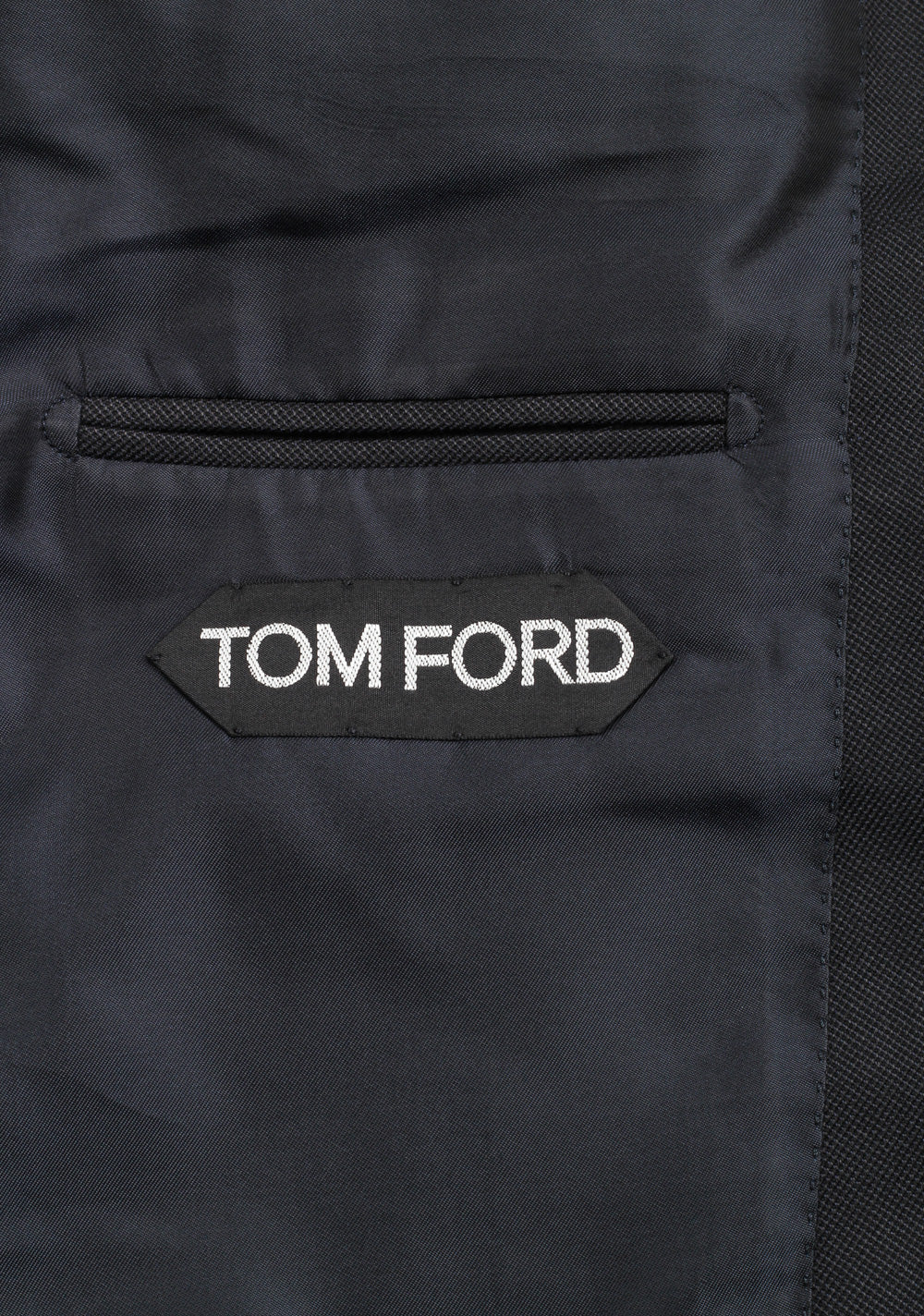 TOM FORD O'Connor Black Suit Size 48C / 38S U.S. Silk Wool Fit Y