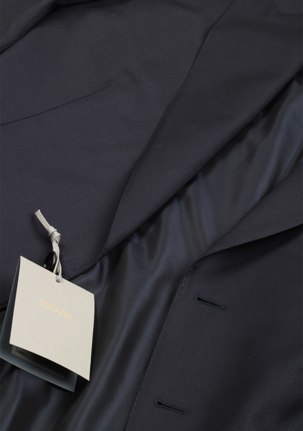TOM FORD Shelton Blue Suit Size 56 / 46R U.S. Wool