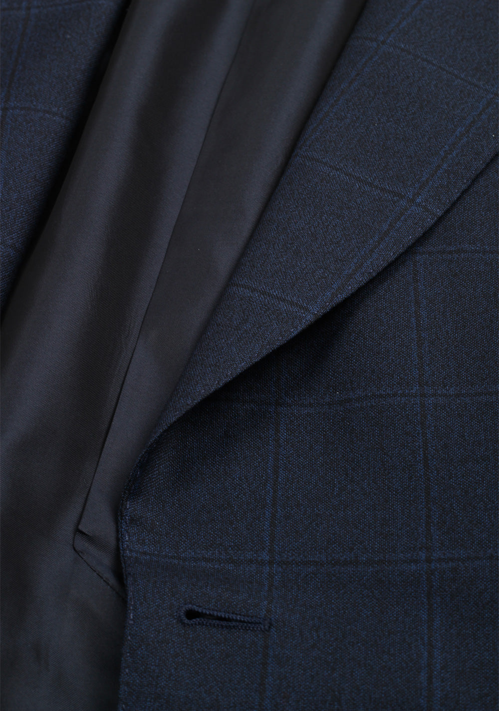 TOM FORD Shelton Blue Checked Suit Size 52 / 42R U.S. In Wool
