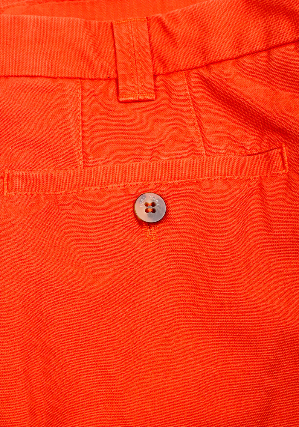 Loro Piana Orange Trousers Size 52 / 36 U.S.