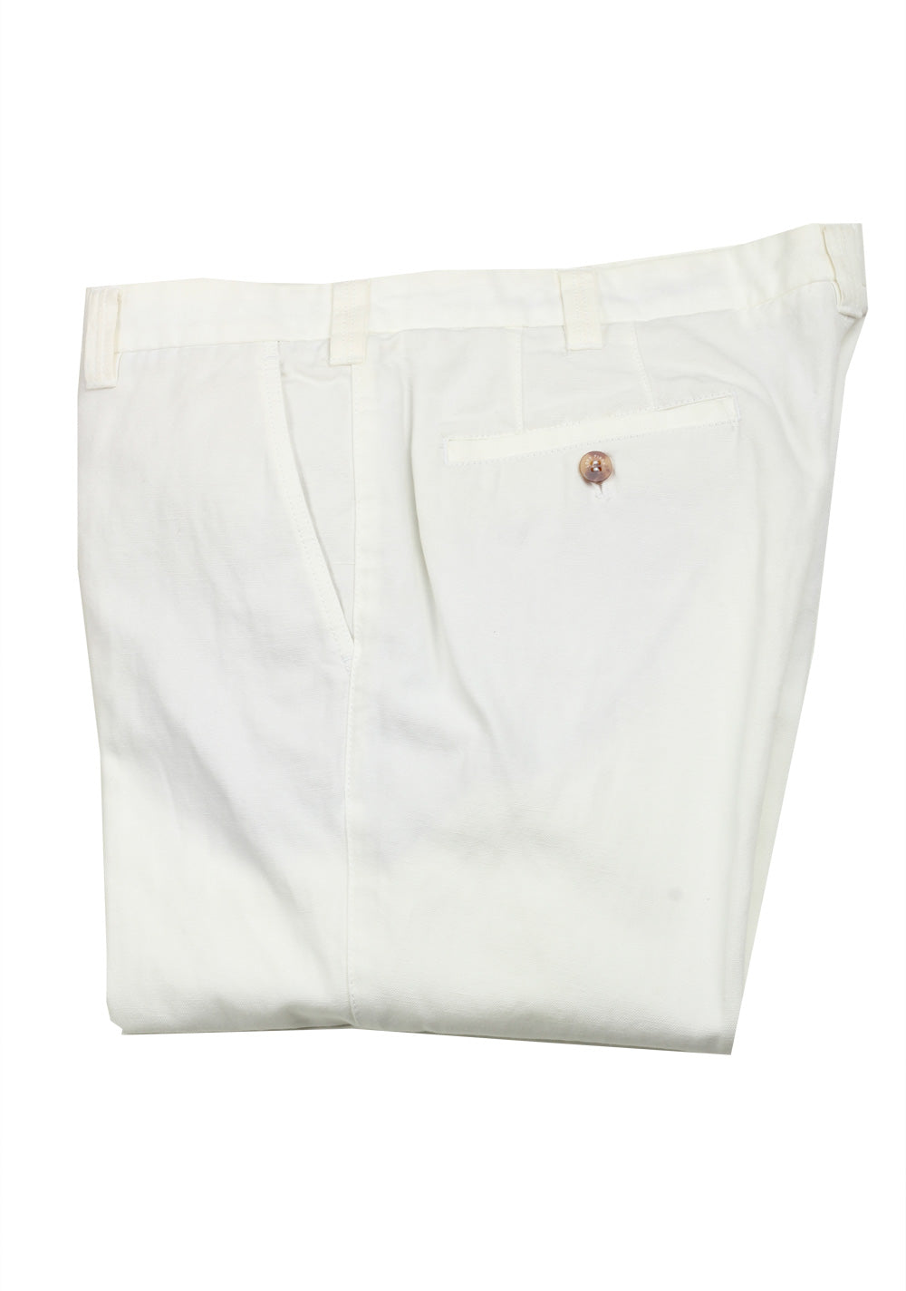 Loro Piana White Trousers Size 50 / 34 U.S.