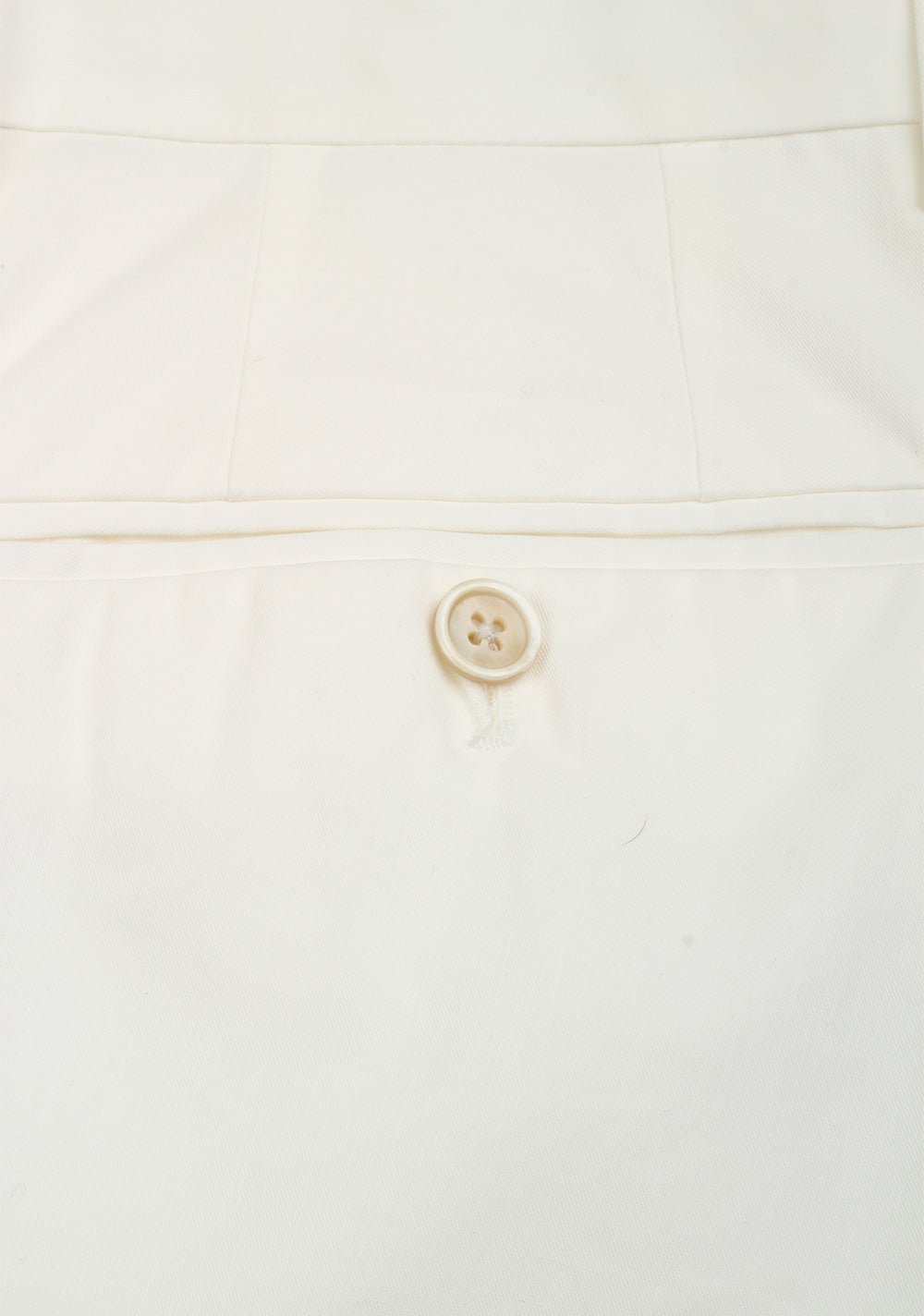 TOM FORD White Cotton Trousers Size 46 / 30 U.S.