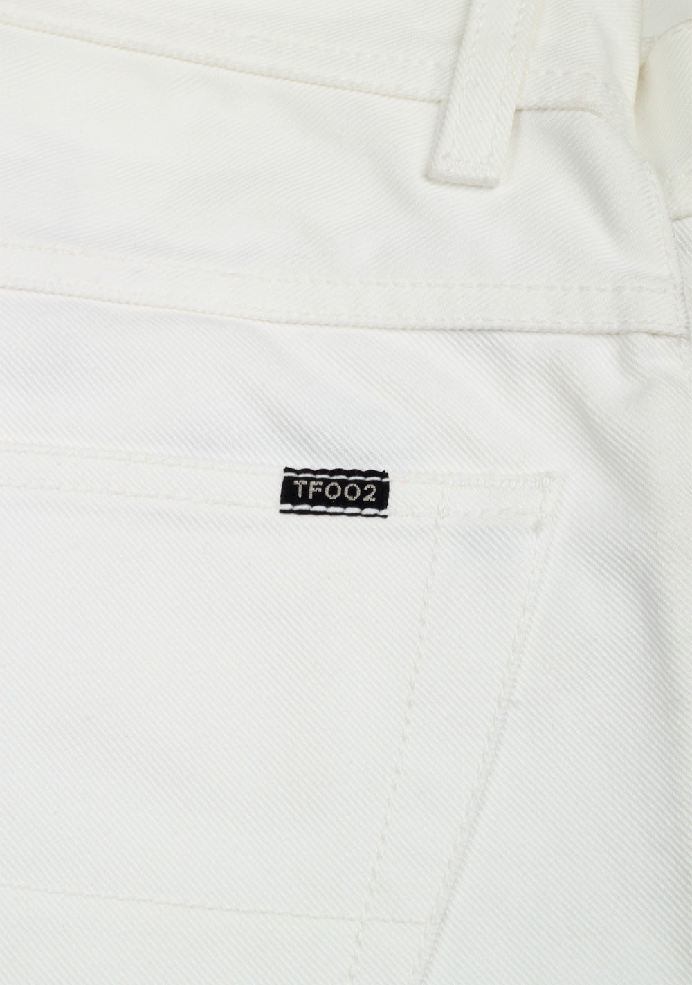 TOM FORD TF002 White Jeans Size 50 / 34 U.S.