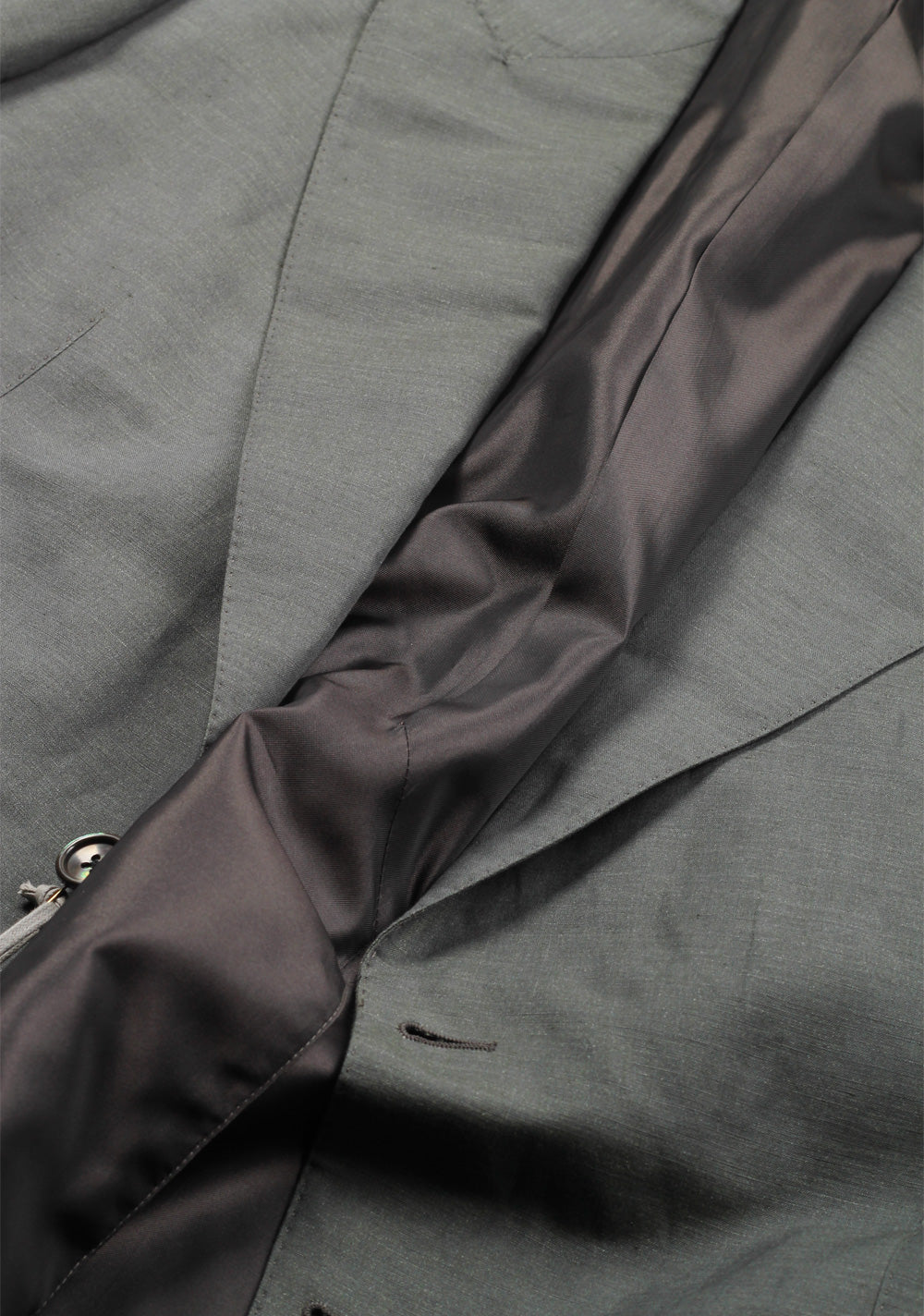 TOM FORD Shelton Greenish Gray Suit Size 54 / 44 U.S.