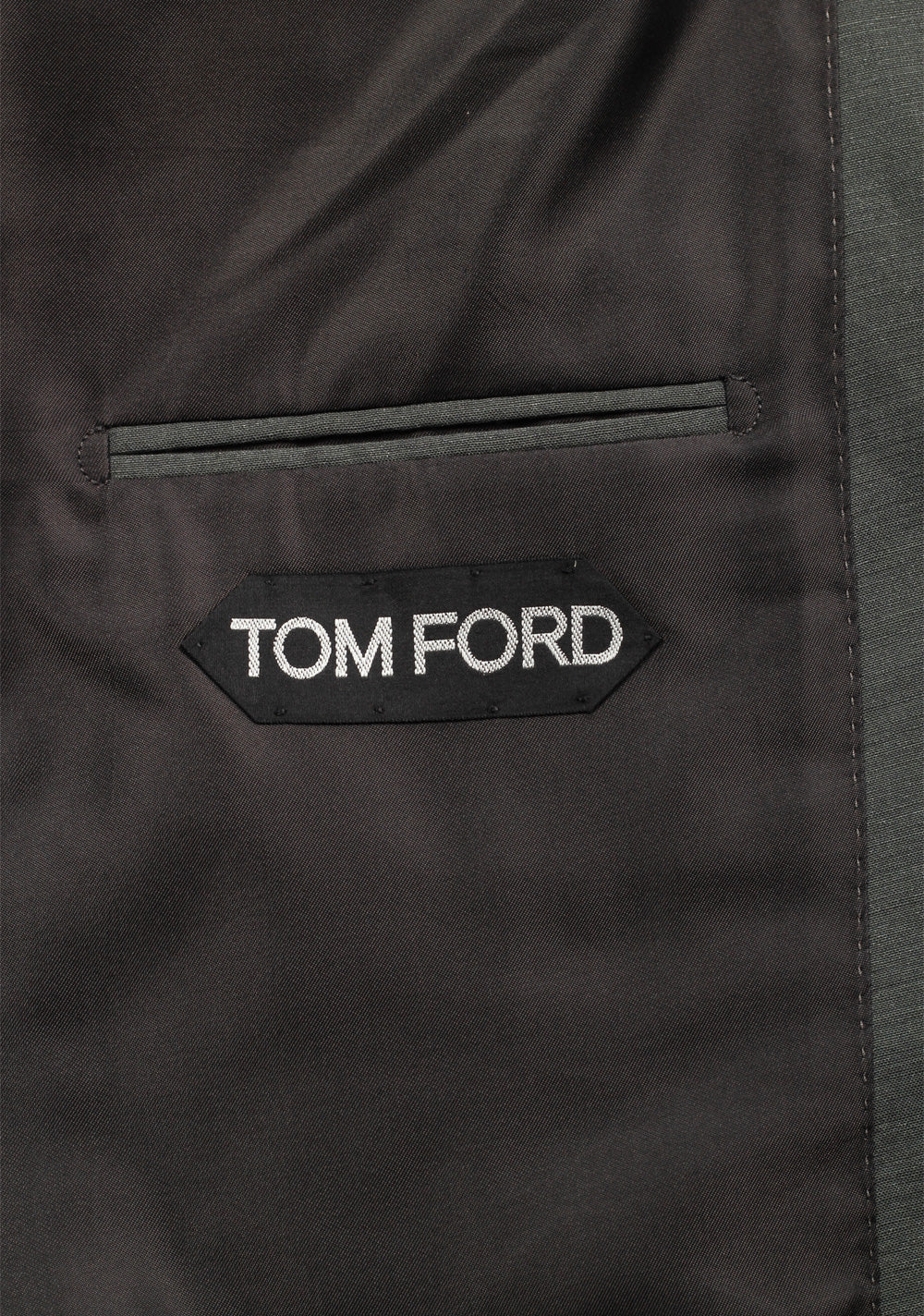TOM FORD Shelton Greenish Gray Suit Size 54 / 44 U.S.