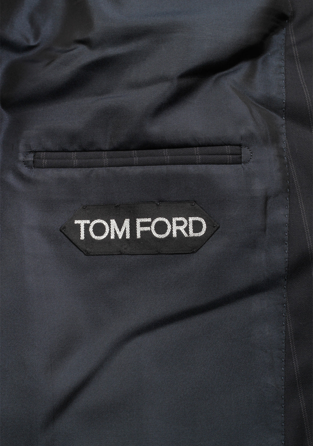 TOM FORD O'Connor Blue Striped Suit Size 56L / 46L U.S. Fit Y