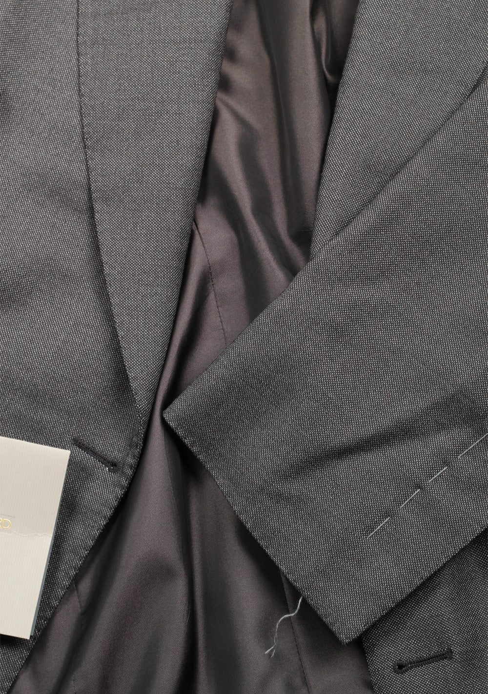TOM FORD Shelton Gray Double Breasted Suit Size 48 / 38R U.S.