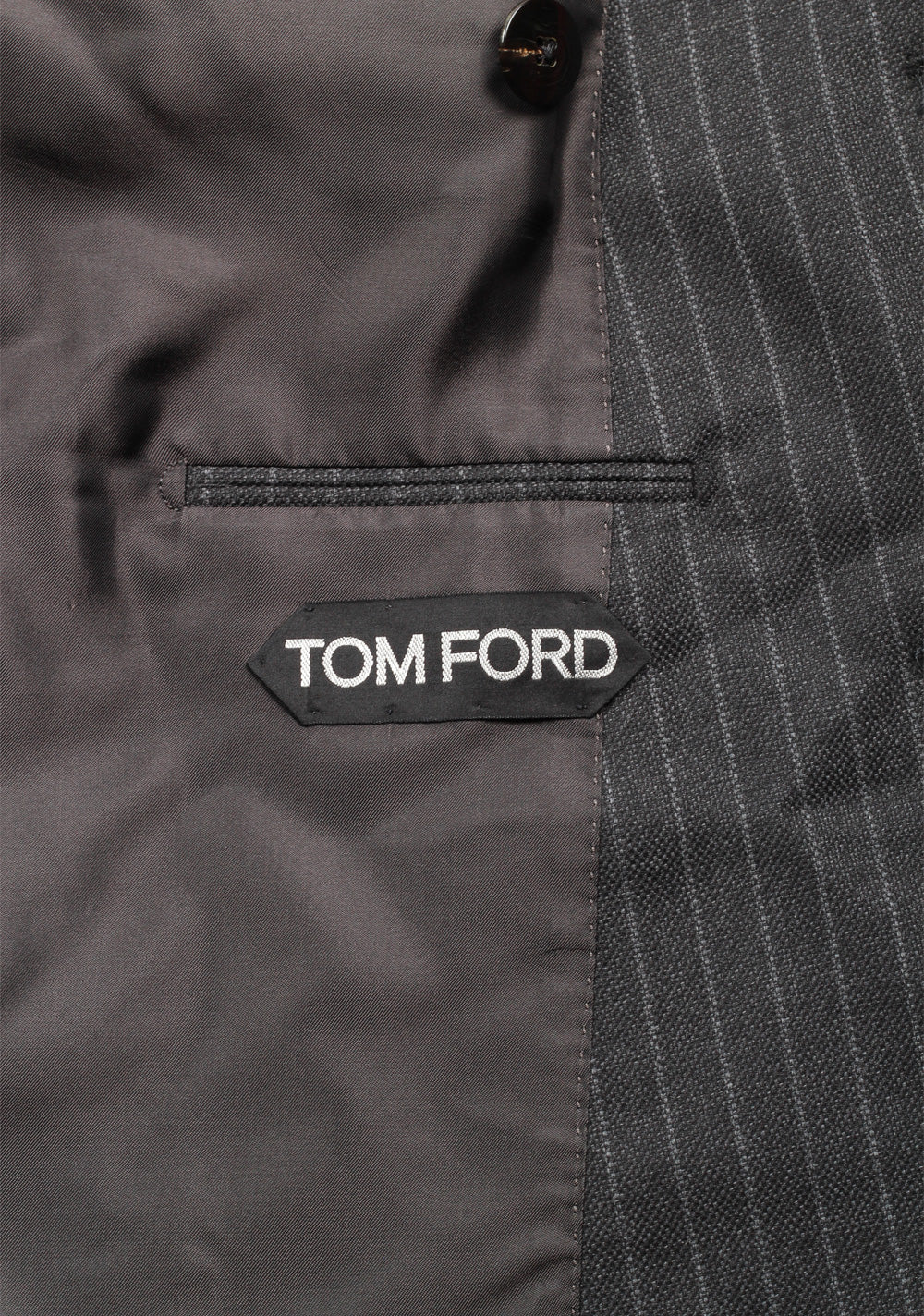TOM FORD Shelton Gray Double Breasted Suit Size 50 / 40R U.S.