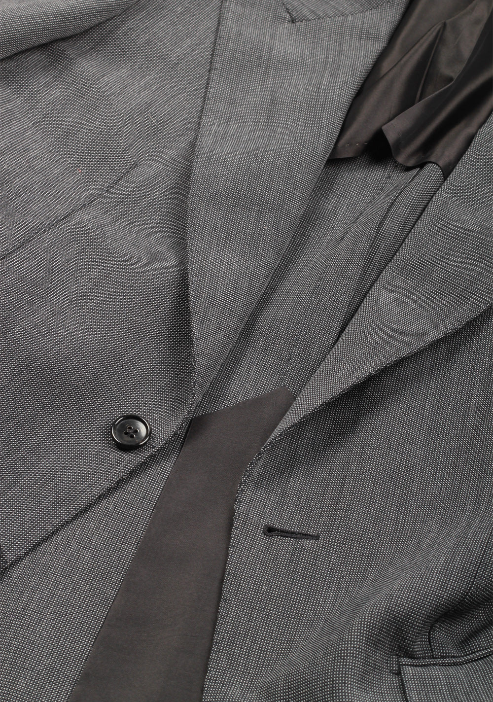 TOM FORD Shelton Gray Suit Size 46 / 36R U.S. In Mohair Wool
