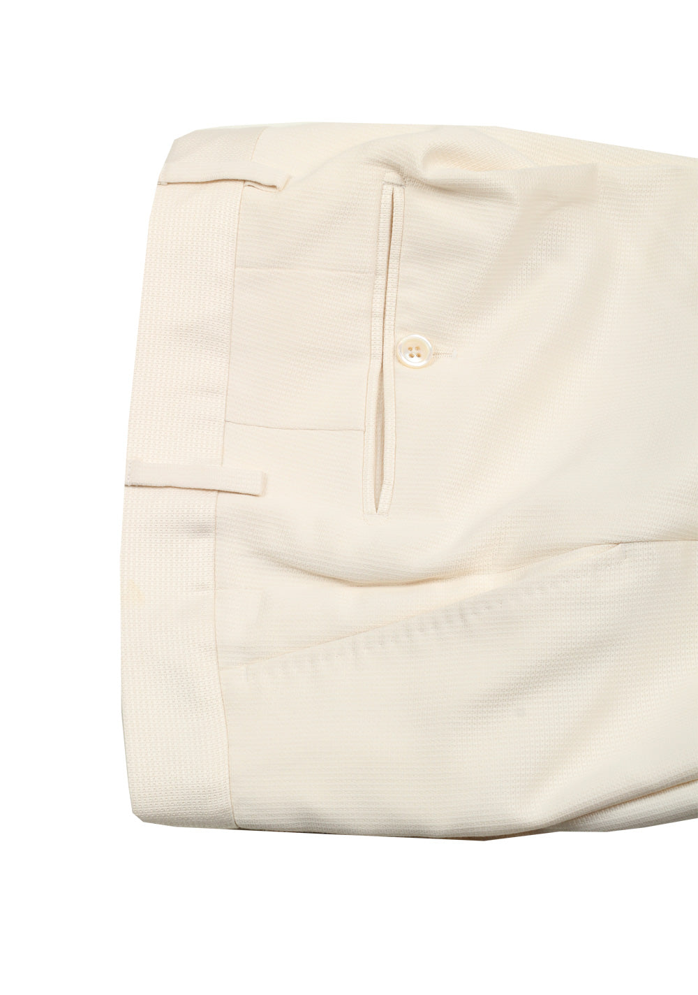 TOM FORD Buckley Off White Suit Size 48 / 38R U.S. Silk Cotton