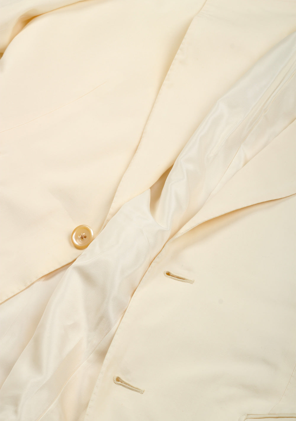 TOM FORD Windsor Off White Suit Size 50 / 40R U.S. Cotton Silk Fit A