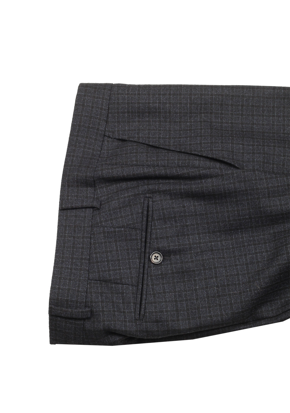 TOM FORD Buckley Blue Checked Suit Size 48 / 38R U.S. Wool Cashmere
