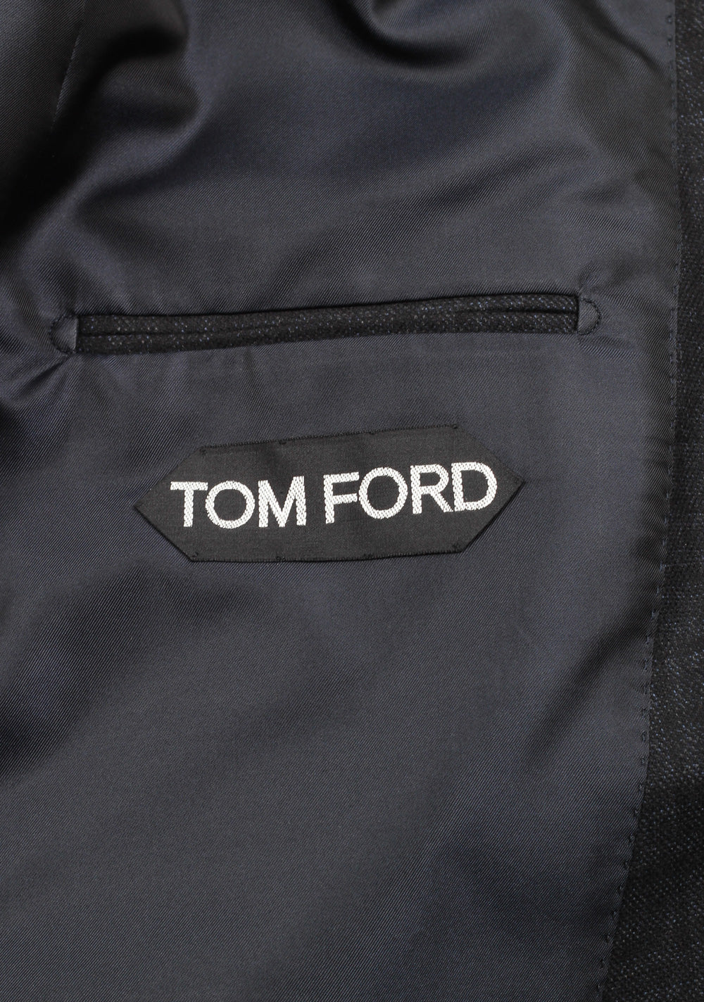 TOM FORD Buckley Blue Checked Suit Size 48 / 38R U.S. Wool Cashmere