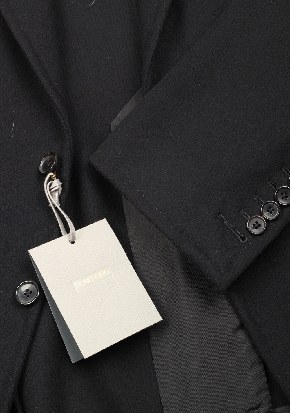 TOM FORD Shelton Black Sport Coat Size 46 / 36R In Wool