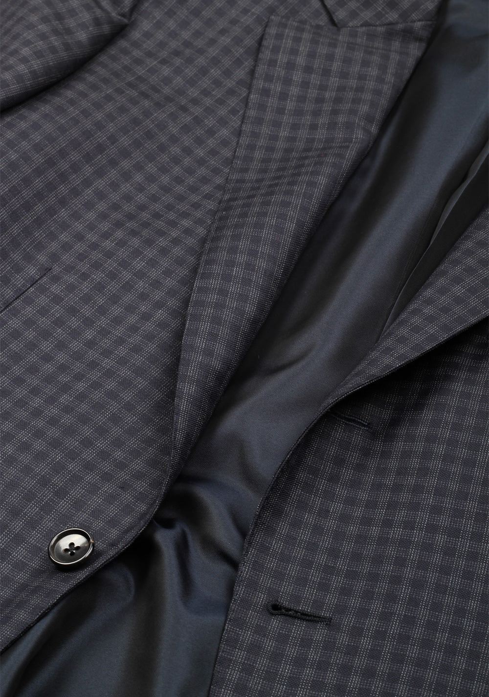 TOM FORD O'Connor Checked Blue Sport Coat Size 46 / 36R Fit Y