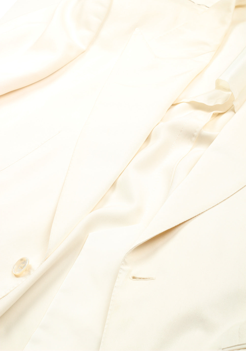 TOM FORD Shelton Off White Sport Coat Size 48 / 38R U.S. In Silk