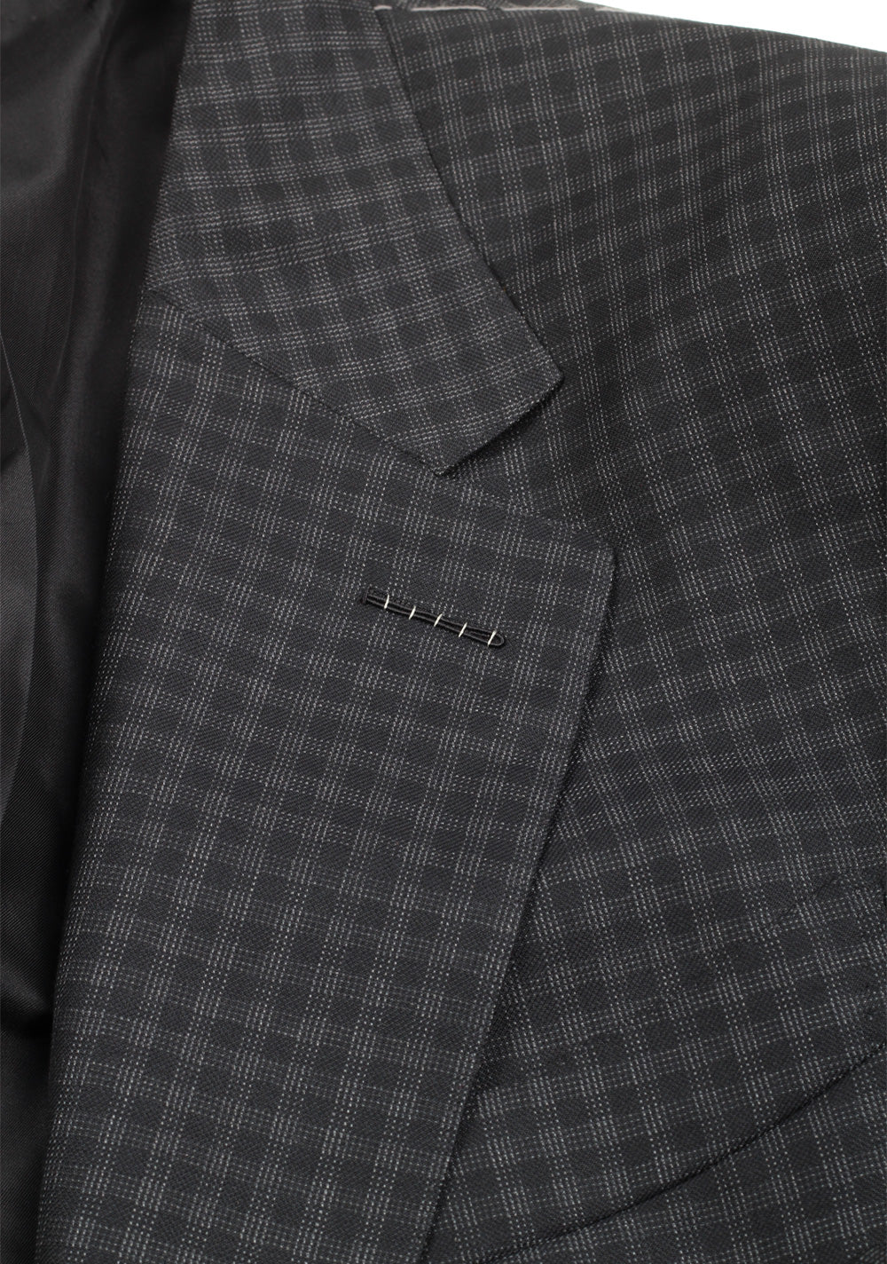 TOM FORD Windsor Blue Checked Sport Coat Size 50 / 40R U.S. Fit A