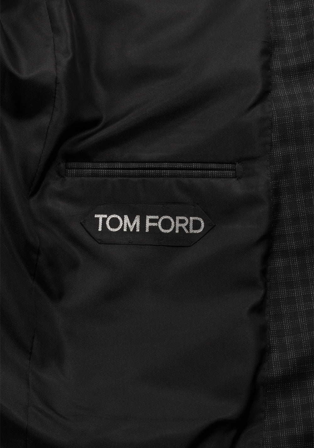 TOM FORD Windsor Blue Checked Sport Coat Size 50 / 40R U.S. Fit A