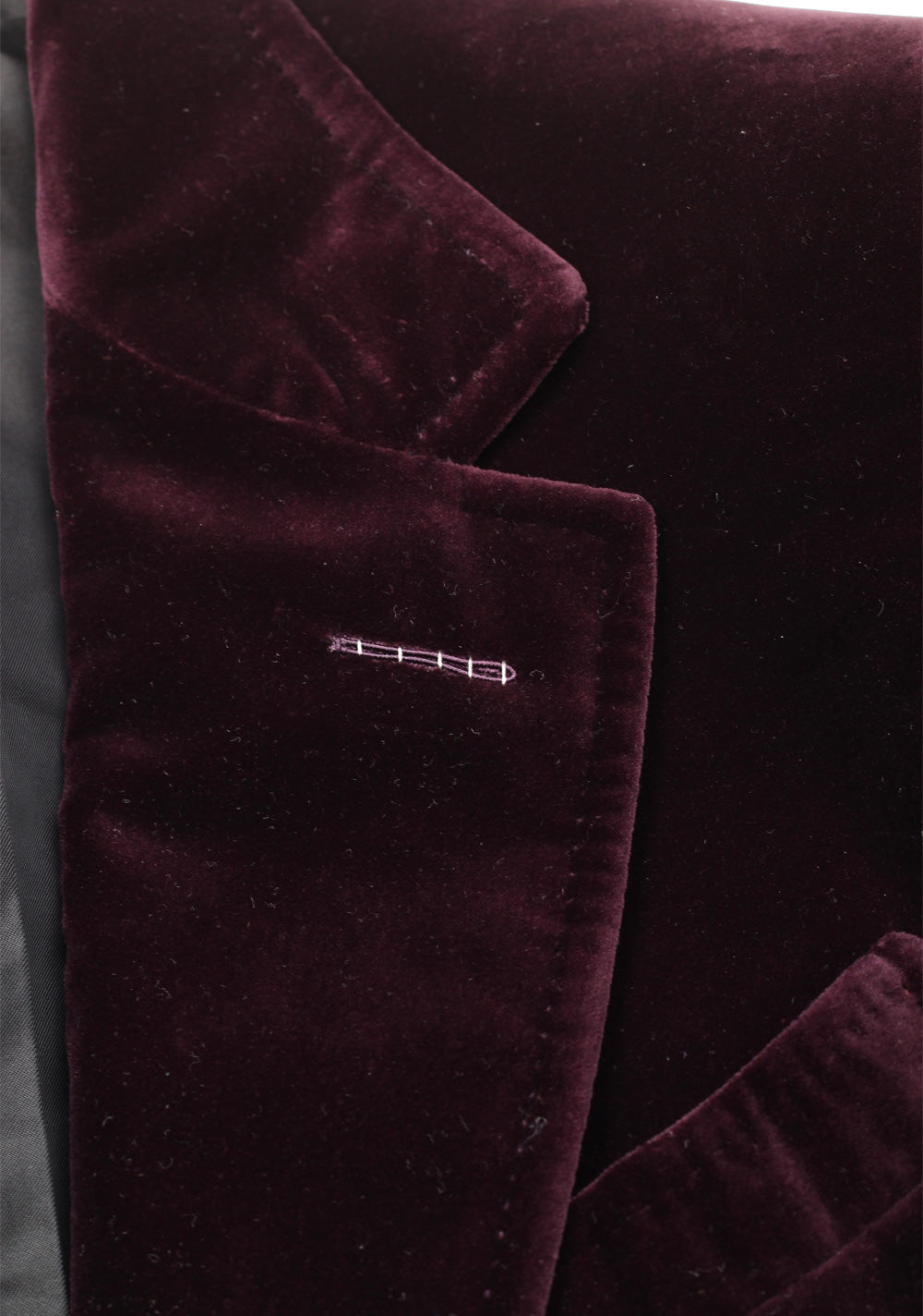 TOM FORD Shelton Aubergine Velvet Sport Coat Size 50 / 40R U.S.