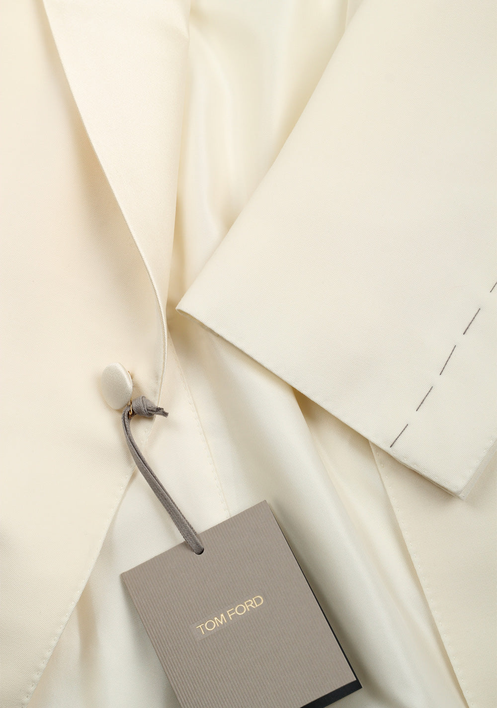 TOM FORD Windsor Ivory Signature Tuxedo Dinner Jacket Size 50 / 40R U.S. Fit A