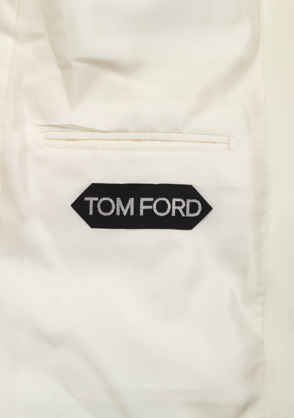 TOM FORD Windsor Ivory Signature Tuxedo Dinner Jacket Size 50 / 40R U.S. Fit A