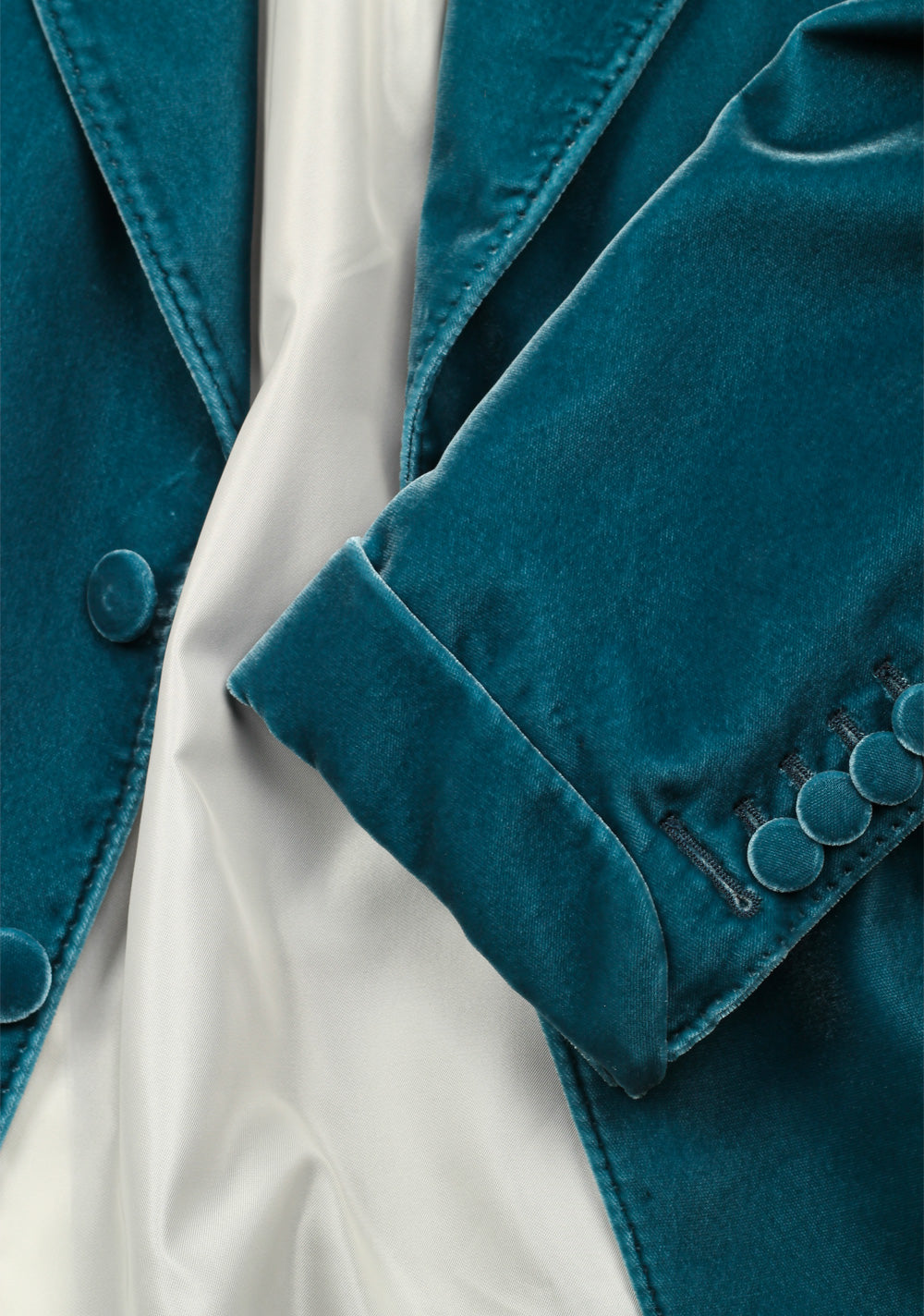 TOM FORD Shelton Velvet Teal Sport Coat Size Size 50 / 40R U.S.