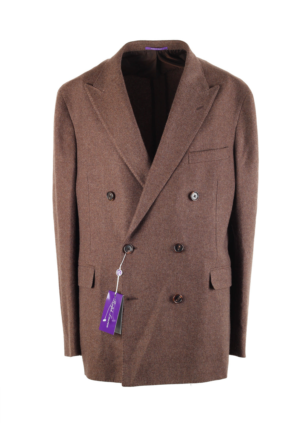 Ralph Lauren Purple Label Double Breasted Suit In Cashmere