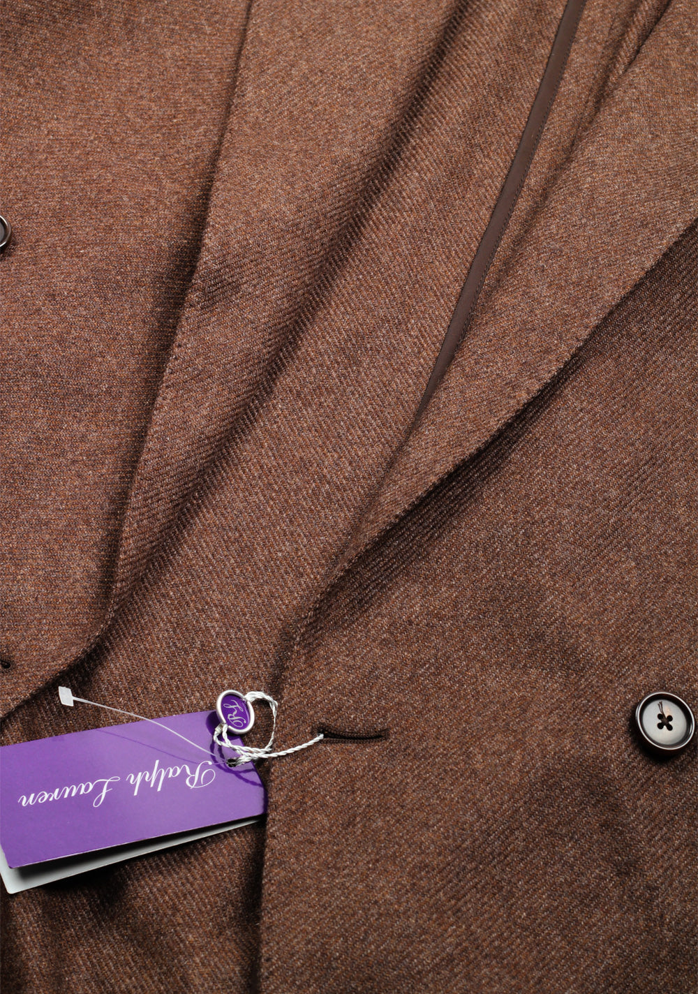 Ralph Lauren Purple Label Double Breasted Suit In Cashmere