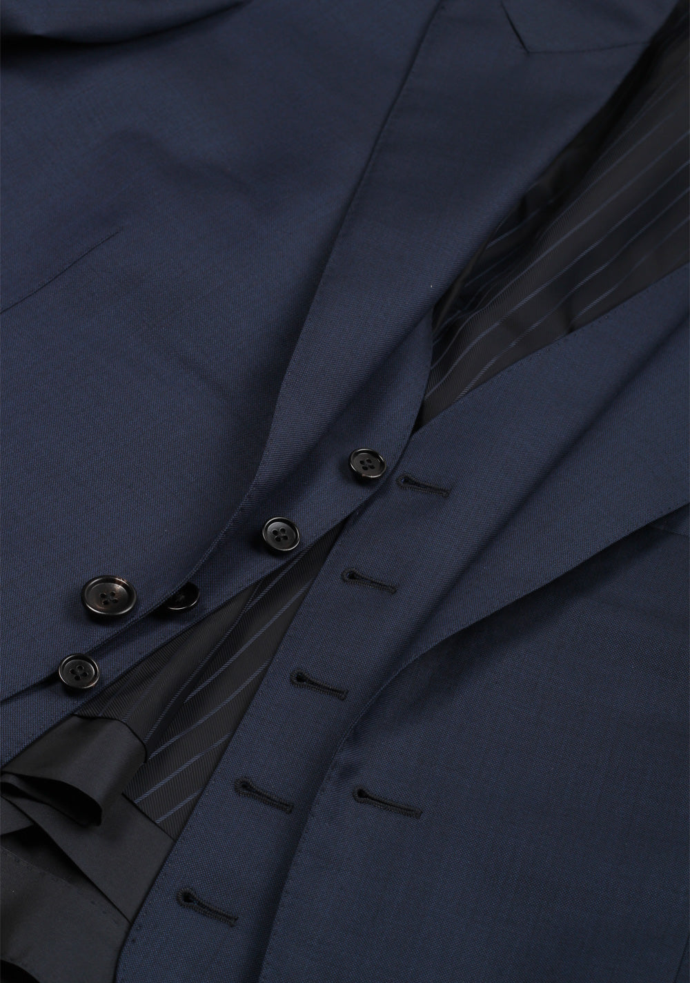 TOM FORD O'Connor Solid Blue 3 Piece Suit Fit Y