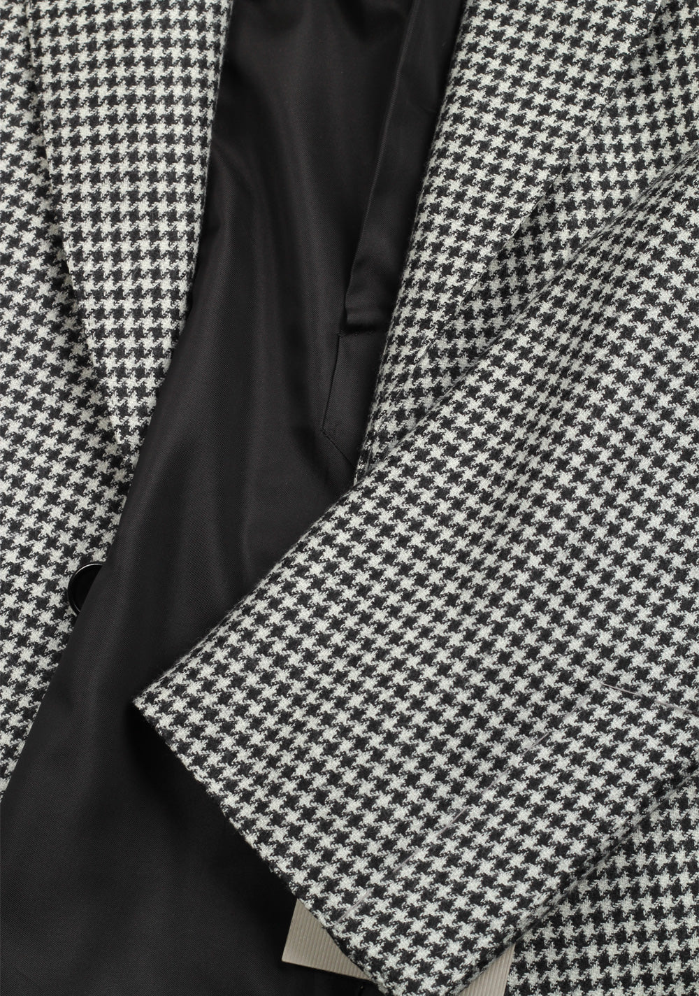 TOM FORD Shelton Houndstooth Black White Suit Size 54 / 44R U.S.