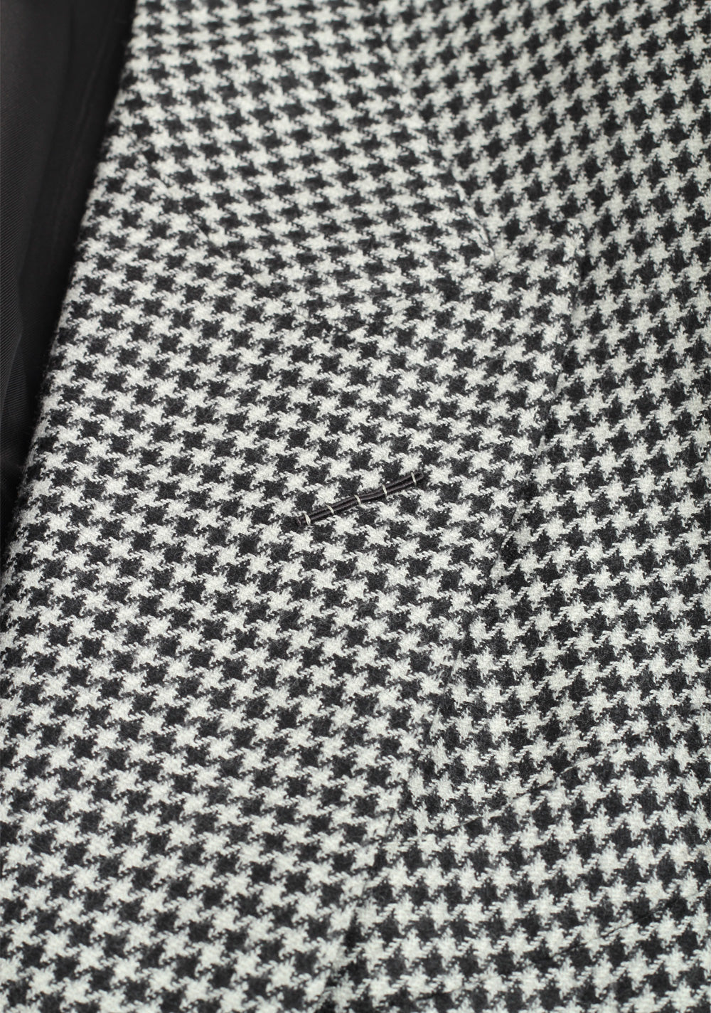TOM FORD Shelton Houndstooth Black White Suit Size 54 / 44R U.S.