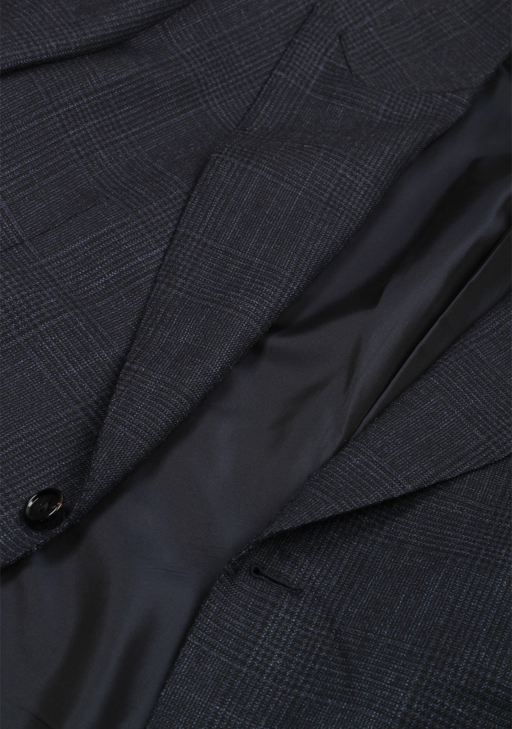 TOM FORD Shelton Blue Gray Checked Suit Size 46 / 36R U.S.