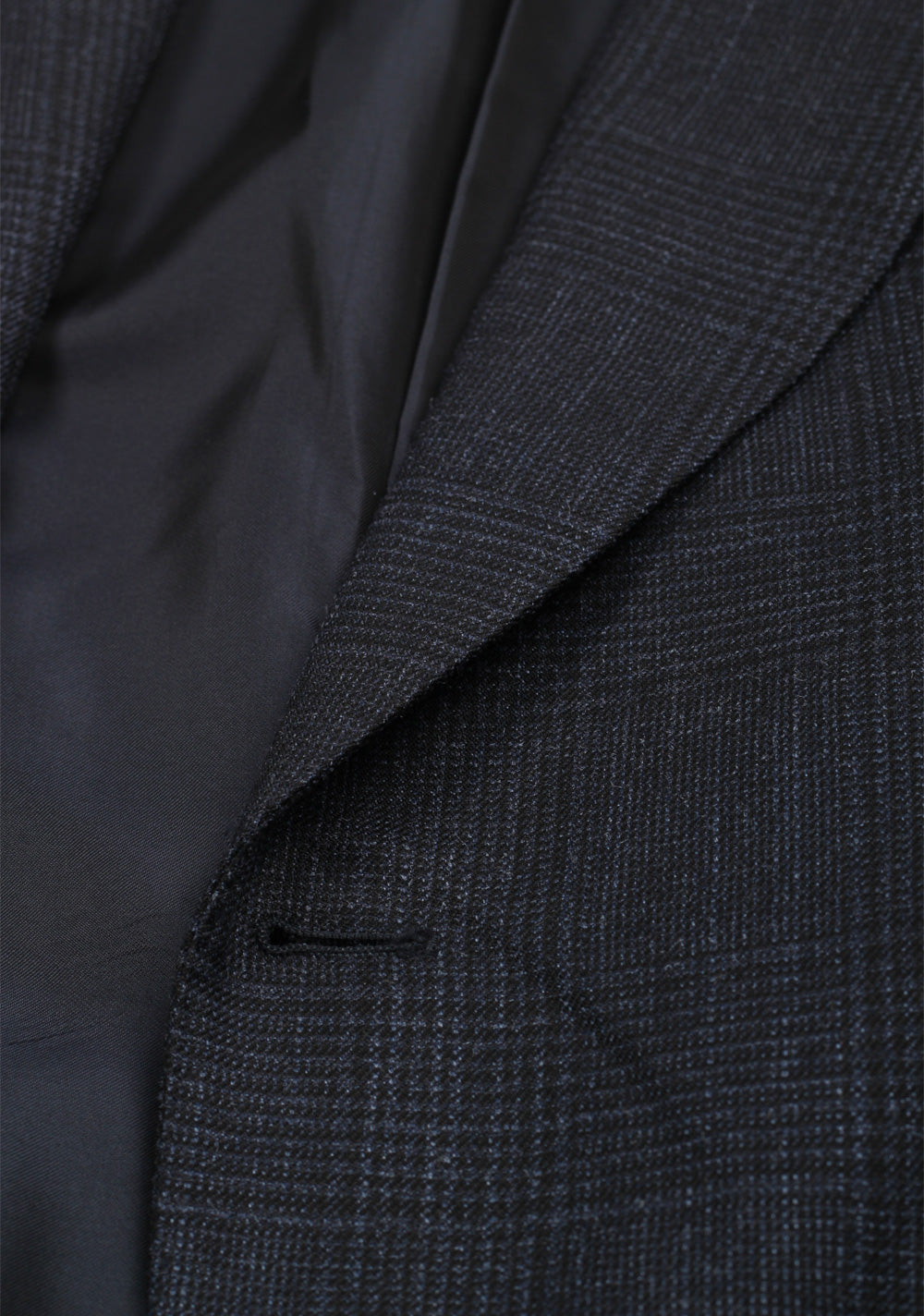 TOM FORD Shelton Blue Gray Checked Suit Size 46 / 36R U.S.