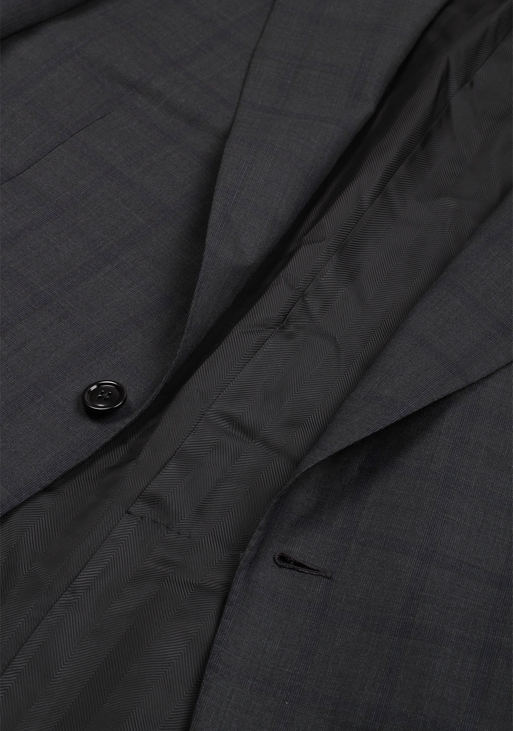 Ermenegildo Zegna Premium Couture Gray Checked Suit