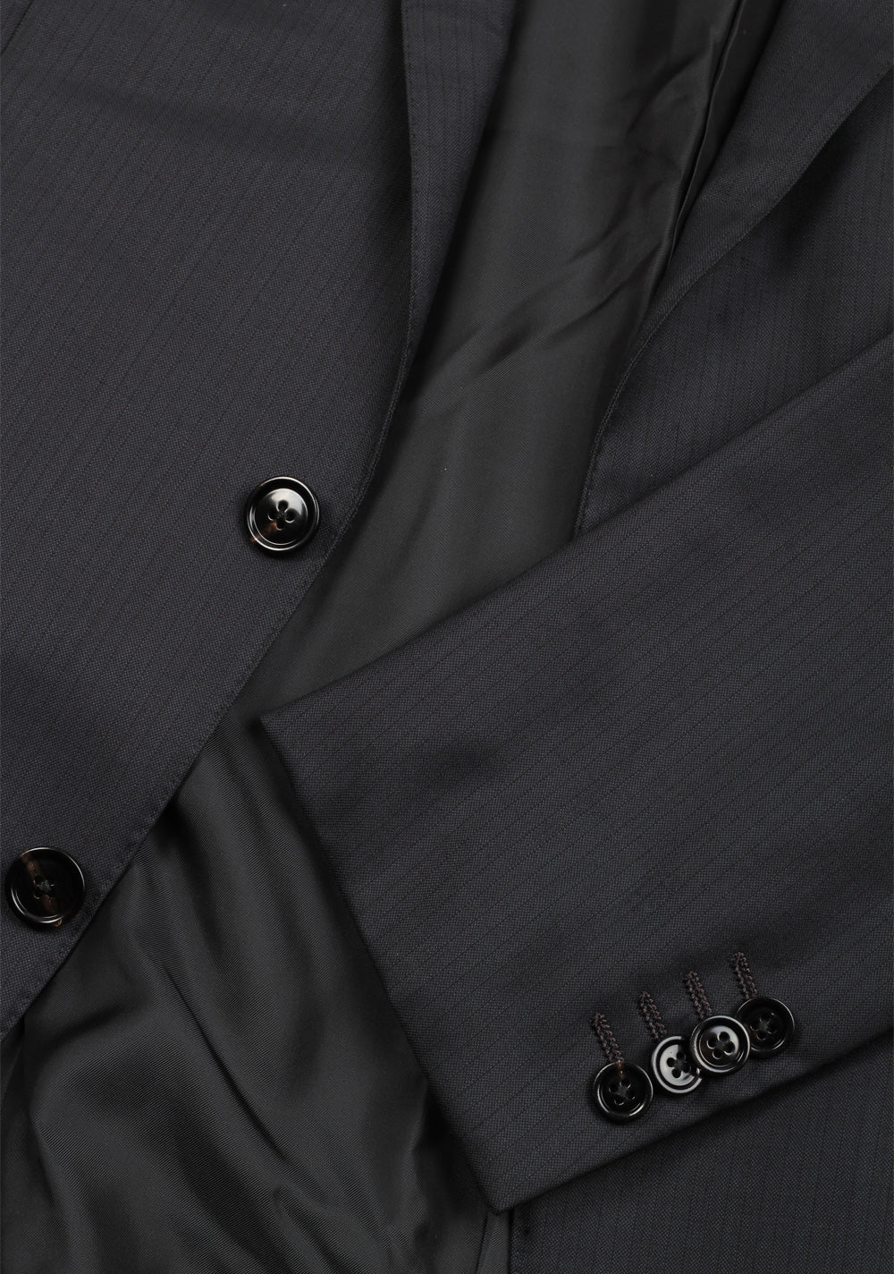 Ermenegildo Zegna Mila Gray 15 Milmil 15 Striped Suit Size 48 / 38R U.S.