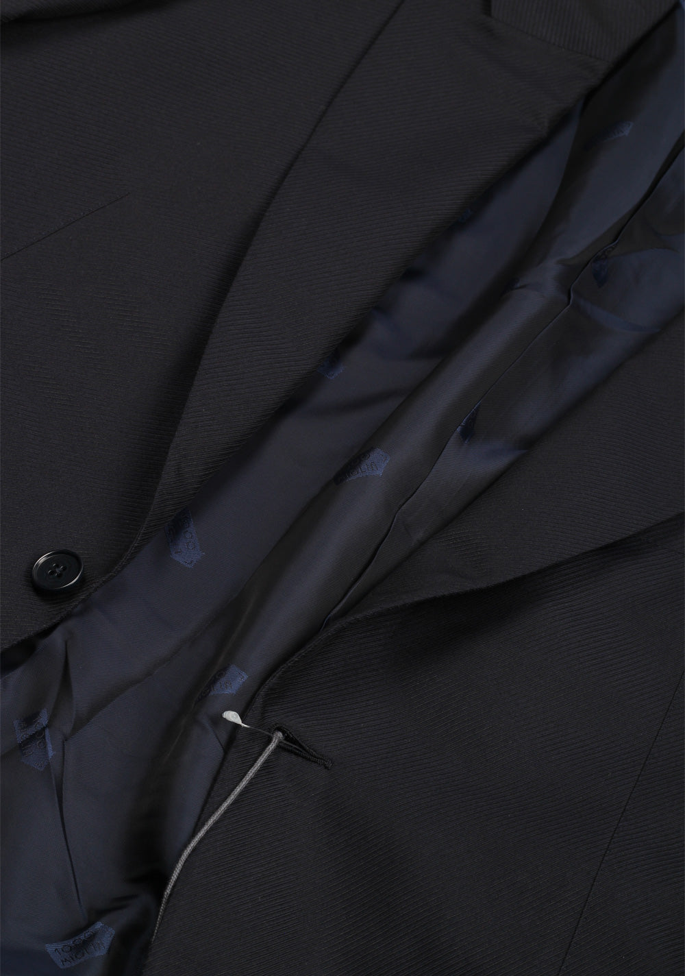 Ermenegildo Zegna Premium Couture Black Sport Coat Size 52 / 42R U.S. In Silk