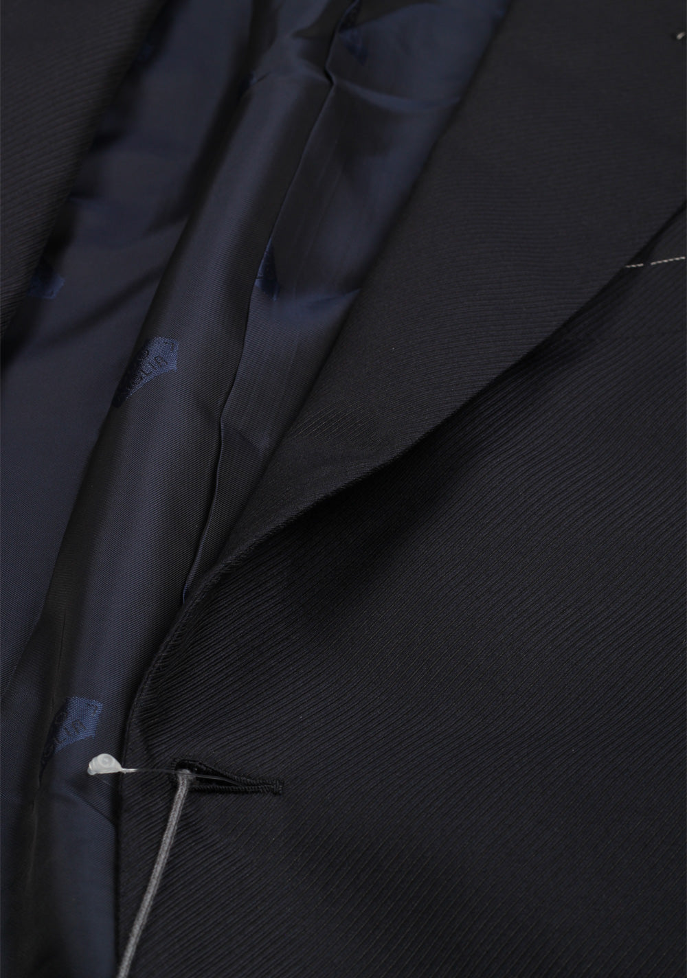 Ermenegildo Zegna Premium Couture Black Sport Coat Size 52 / 42R U.S. In Silk