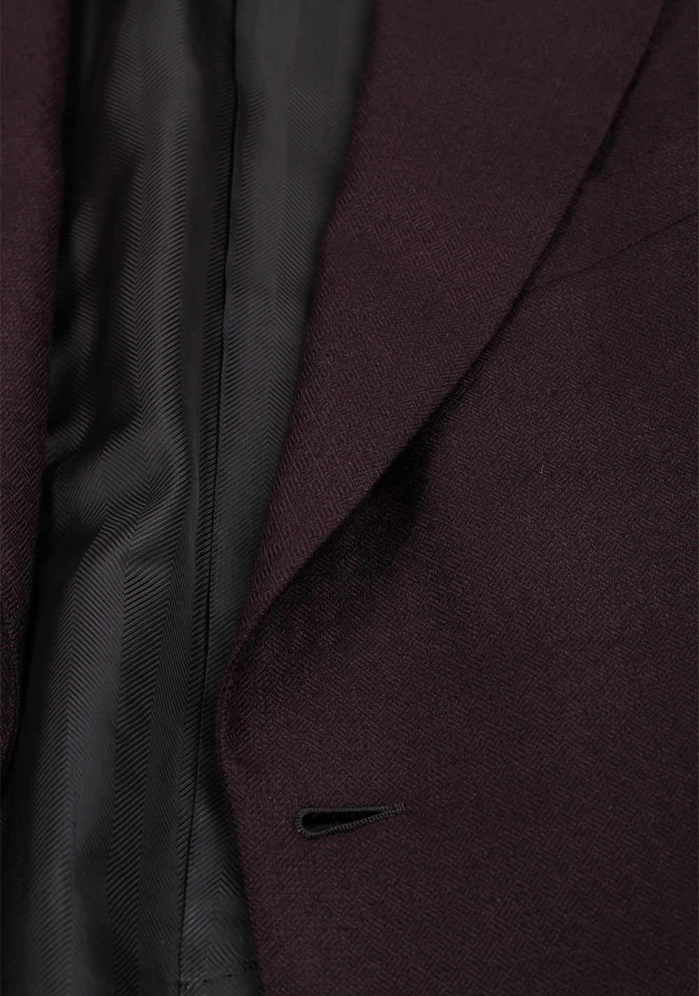 Ermenegildo Zegna Premium Couture Aubergine Sport Coat In Cashmere