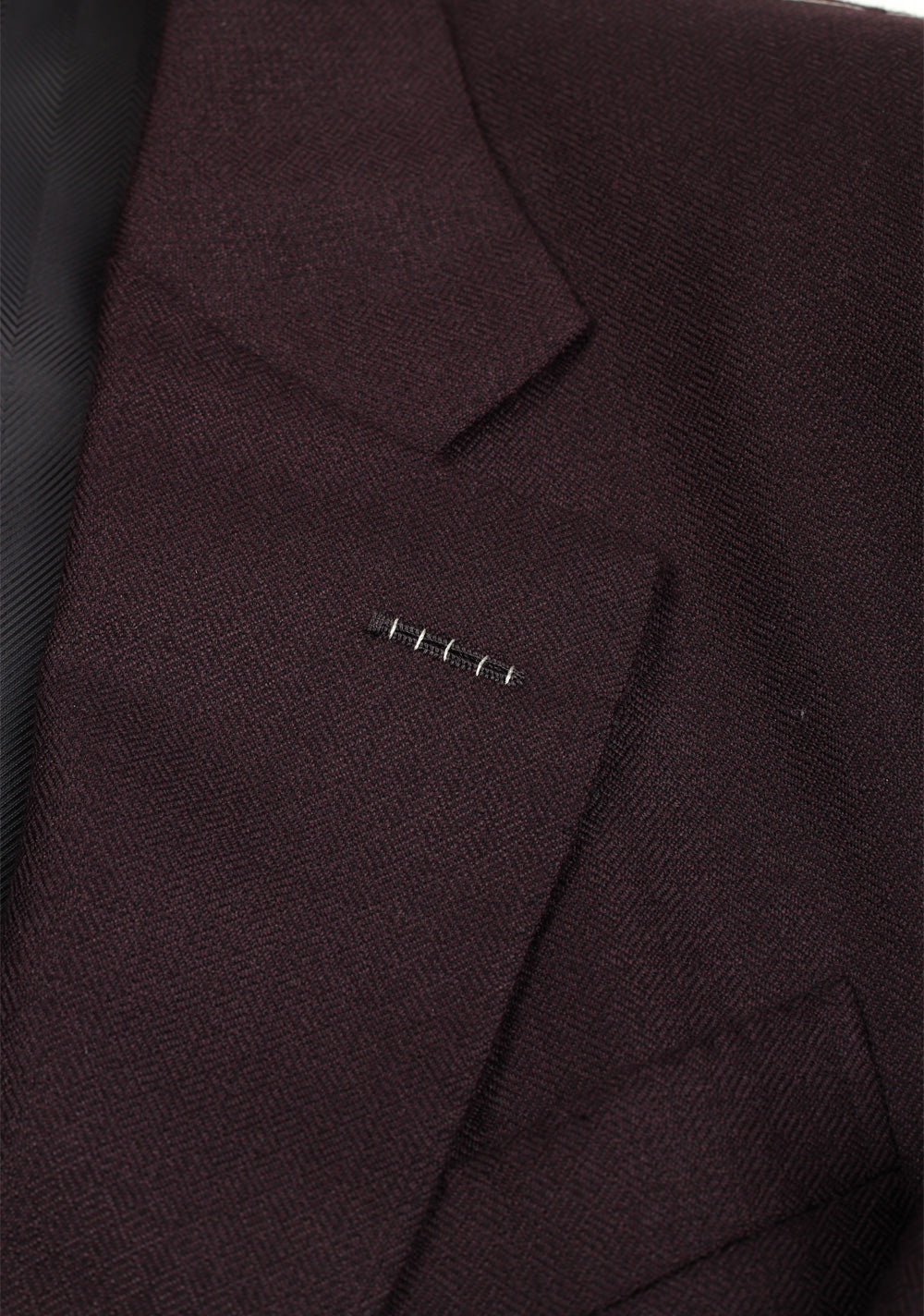 Ermenegildo Zegna Premium Couture Aubergine Sport Coat In Cashmere