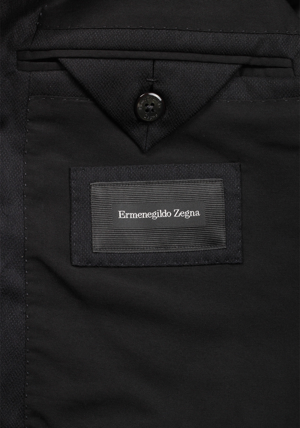 Ermenegildo Zegna Mila Black Dinner Jacket Size 52 / 42R U.S.