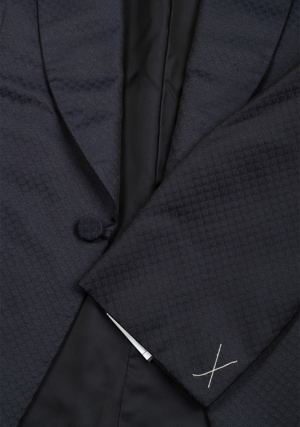 Ermenegildo Zegna Venezia Blue Dinner Jacket Size 50 / 40R U.S.