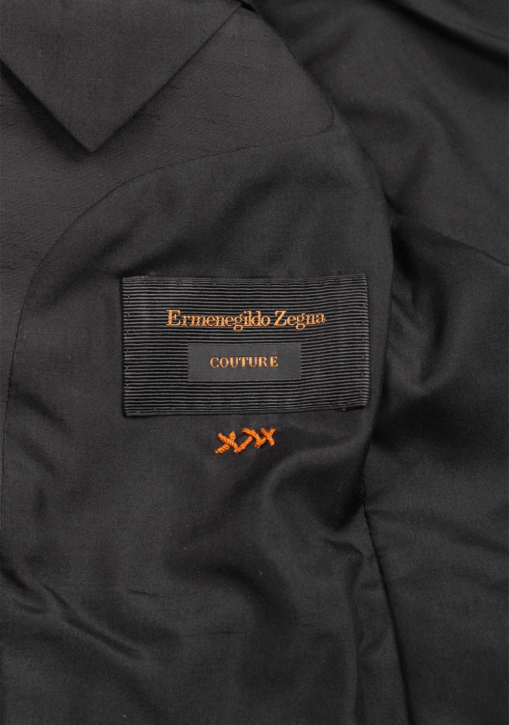 Ermenegildo Zegna Couture Black Sport Coat Size 48L / 38L U.S.