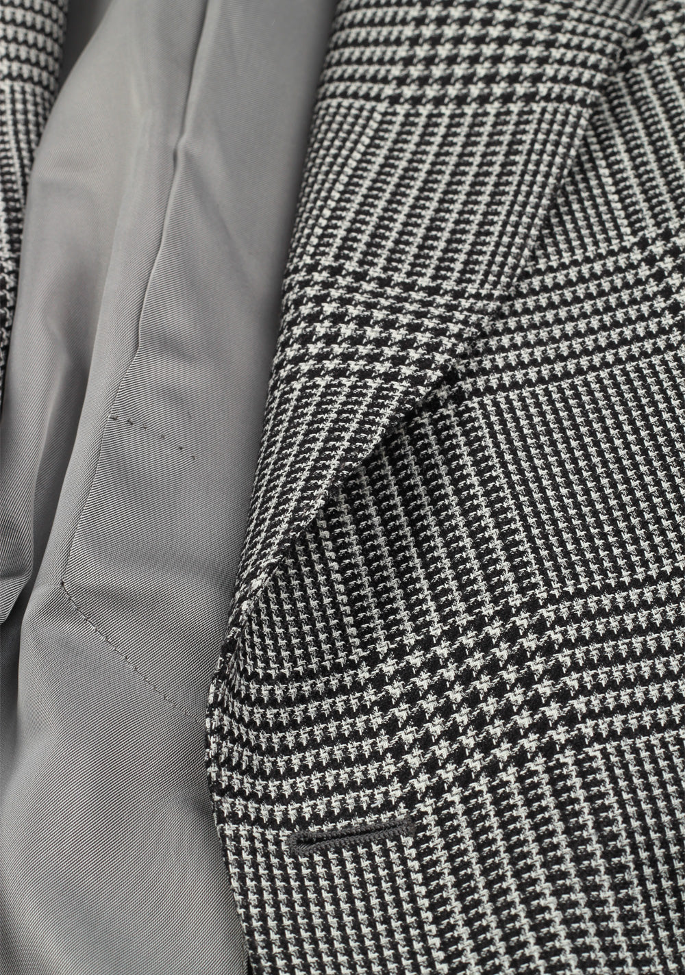 TOM FORD Shelton Black White Checked Suit
