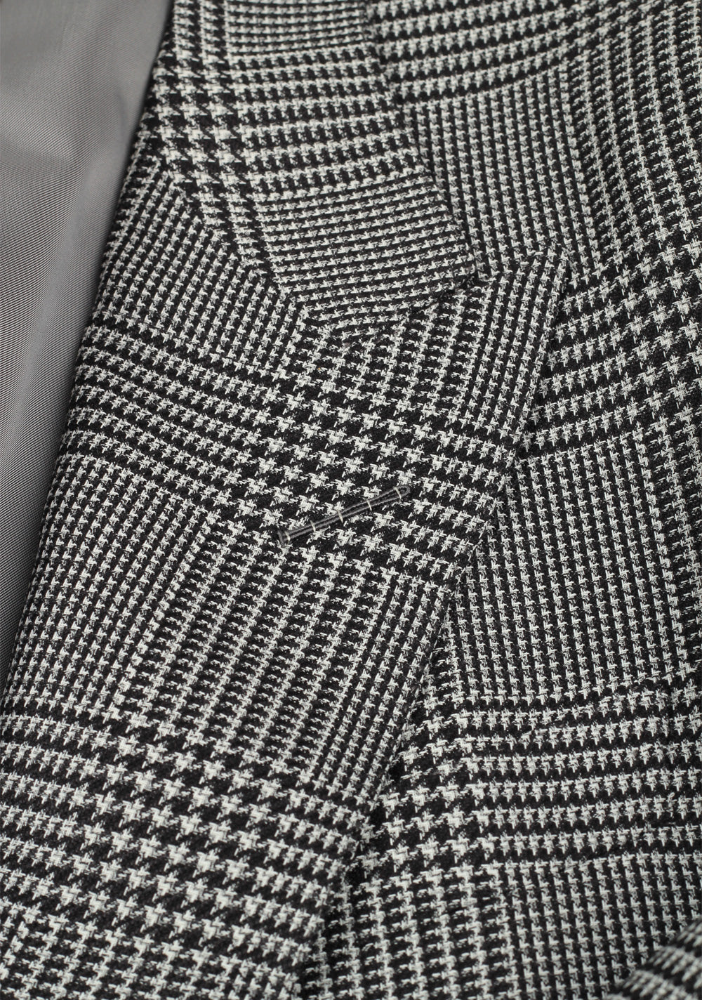 TOM FORD Shelton Black White Checked Suit