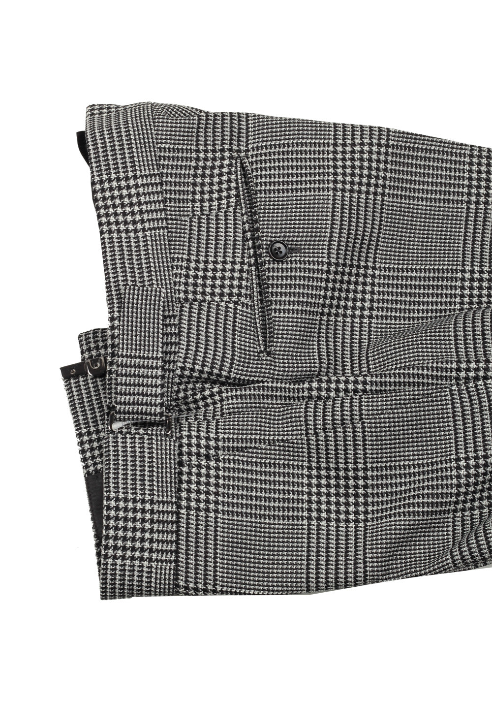 TOM FORD Shelton Black White Checked Suit