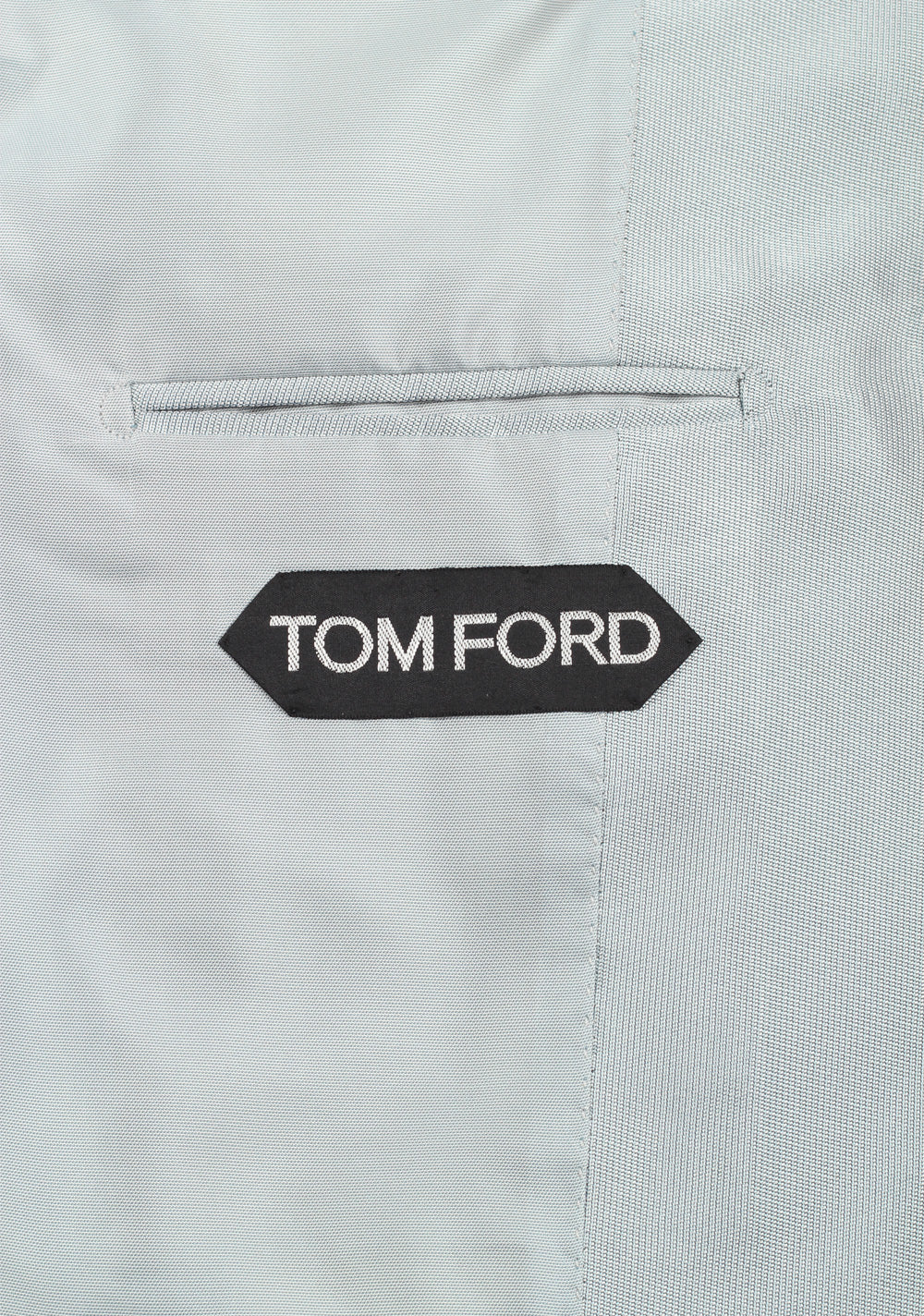 TOM FORD Fall Atticus Silver Silk Suit