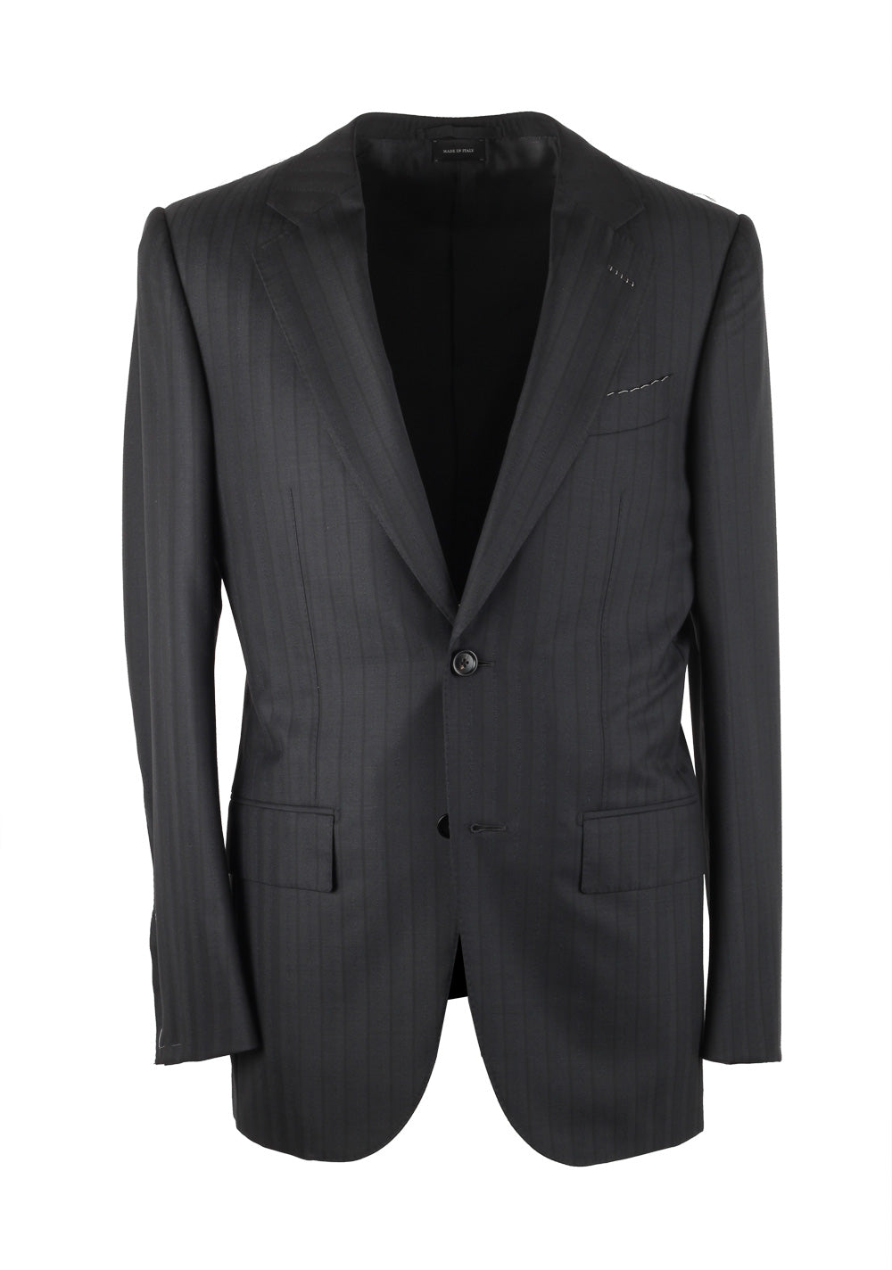 Ermenegildo Zegna Premium Couture Gray Suit Size 46 / 36R U.S.